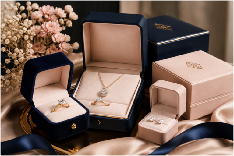 Custom jewelry packaging boxes